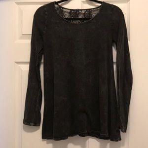 Black long sleeve shirt